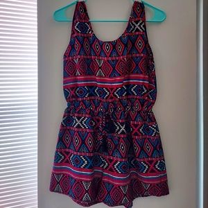 Patterned Romper